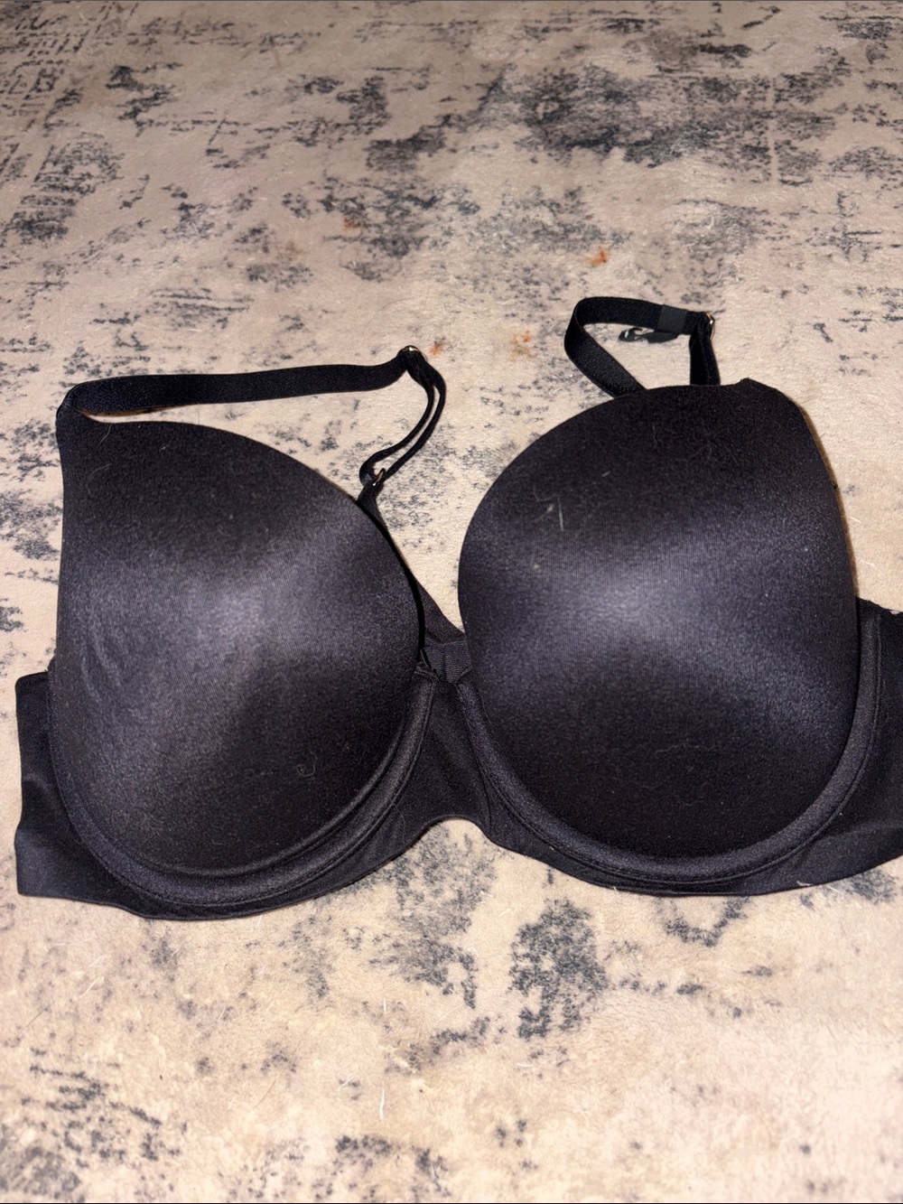 aerie Black Padded Underwire Bra — Smooth Molded Cups